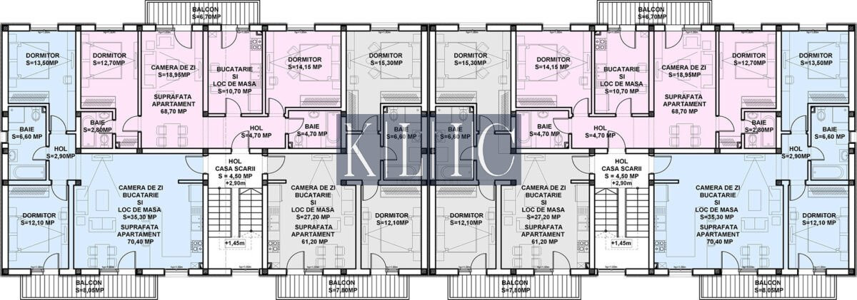 Apartament 3 camere 70mp de vanzare balcon parcare Doamna Stanca Sibiu