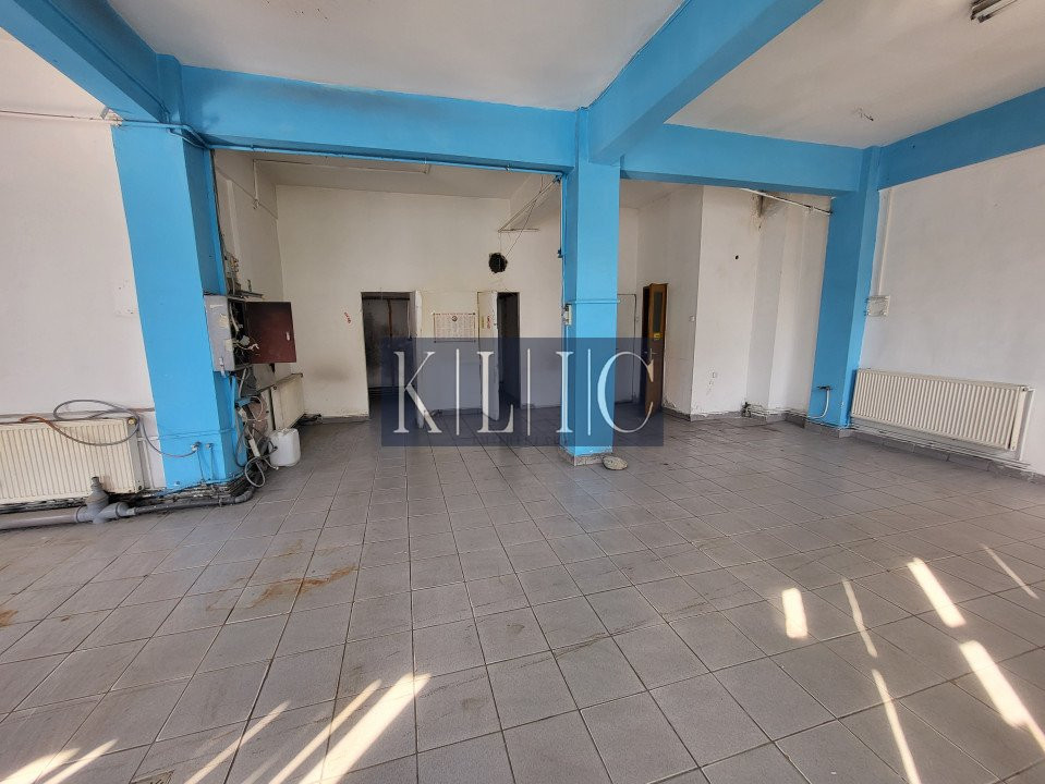 Spatiu comercial 150 mpu deschidere 30m de inchiriat zona Garii Sibiu