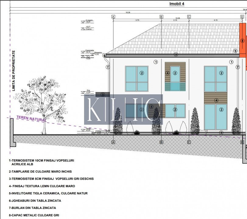 Casa 4 camere de vanzare 117 mpu teren liber 230mp Sibiu in Sura Mica