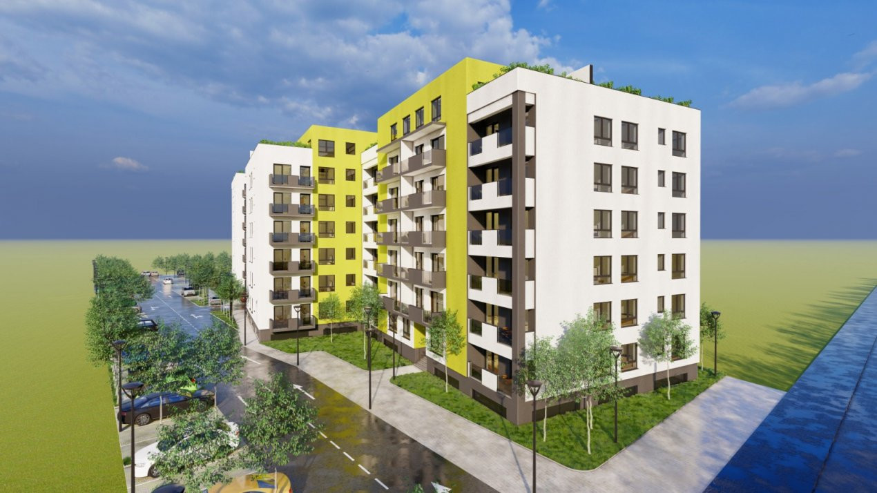 Apartament NOU 2 camere 52 mp de vanzare zona Calea Surii Mici Sibiu 