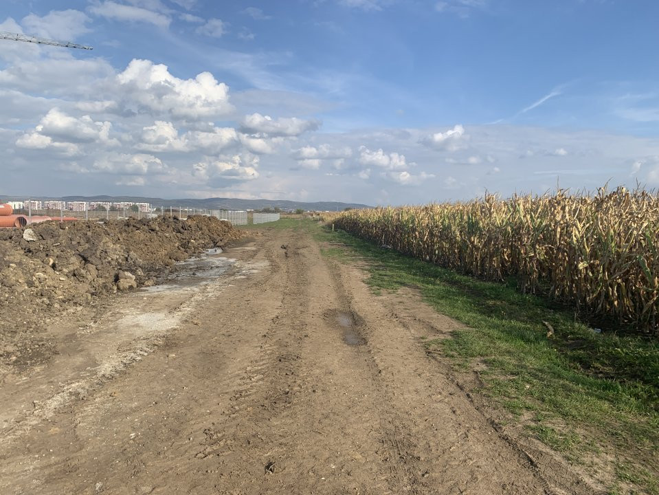 Teren intravilan de vanzare 7000 mp in zona Industriala Vest din Sibiu