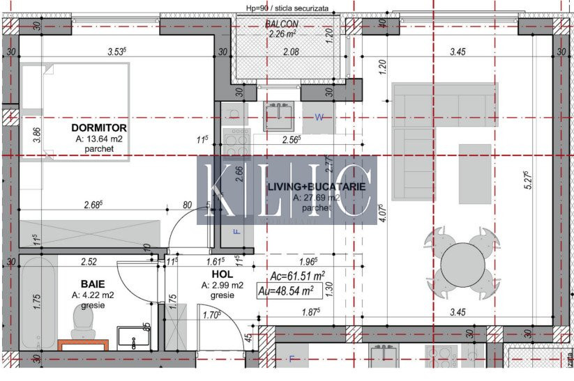 Apartament NOU 2 camere 50mpu parter balcon parcare zona Doamna Stanca